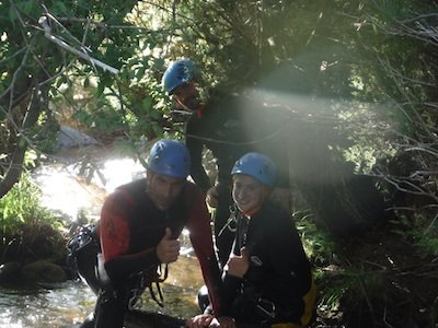 Actividades de barranquismo en Madrid