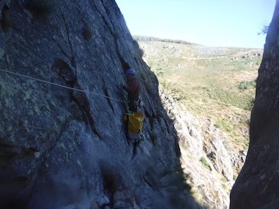 Barranquismo para dos en Madrid